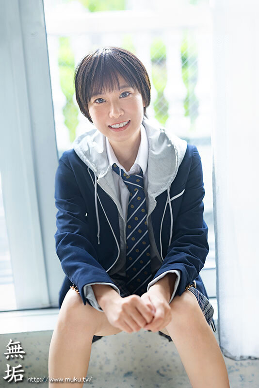 SEXに興味なさそうなボーイッシュ少女が恥ずかしい敏感デカクリの持ち主！ はしたないオホ声で絶頂AVデビュー！ 相河めいな サンプル 1