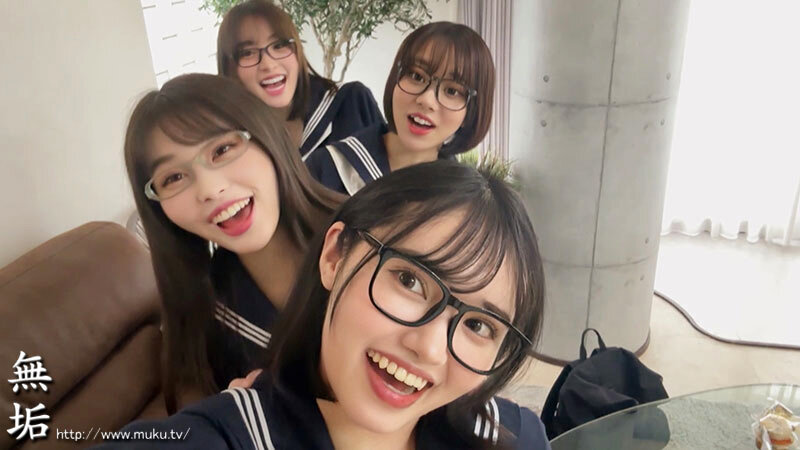 仲良し女のこ4人ものがたり 青春はまぶしい（お泊り会編） サンプル 7