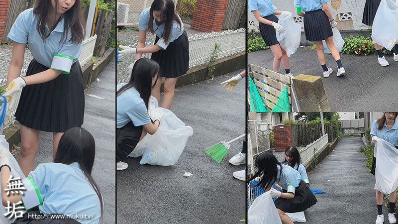 私たち、気持ちいいことに鬼ハマり中。 とある日のオフパコ中出し乱交 ～ボランティア委員編～ サンプル 1