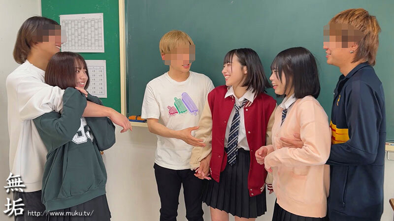 学生カップルが彼氏彼女を入れ替えSEX 青春スワップ大乱交 サンプル 1