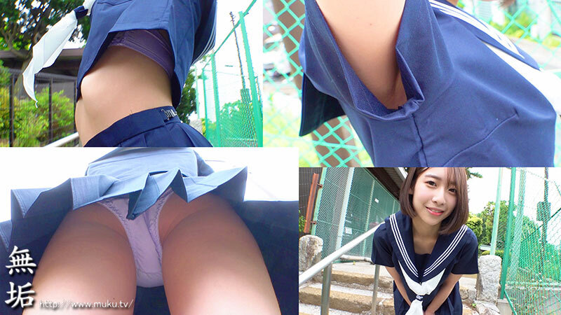 スレンダーな制服少女を、ただ欲望のままに汚したい。 制服フェティシズム（MUKD-590） サンプル 1