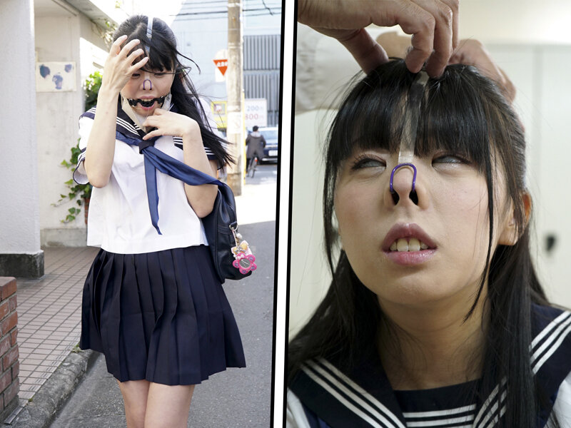 変顔で学級崩壊！清純J系の顔面崩壊絶頂アクメ！ 真宮しおり サンプル 2