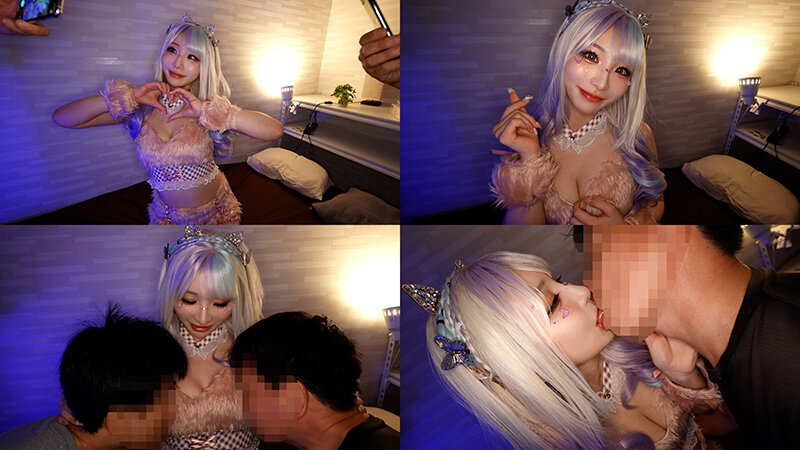 ファンを虜にしちゃうGALコスプレイヤー秘密のオフパコ枕営業！中出しされても腰を振り続ける淫乱SEX！ サンプル 13