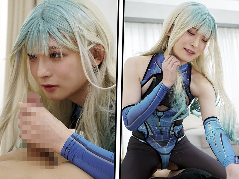 連撃メスイキ！フル勃起Wペニクリ痴女のニューハーフ逆3Pハーレム！ ななこ/愛瀬めい サンプル 1