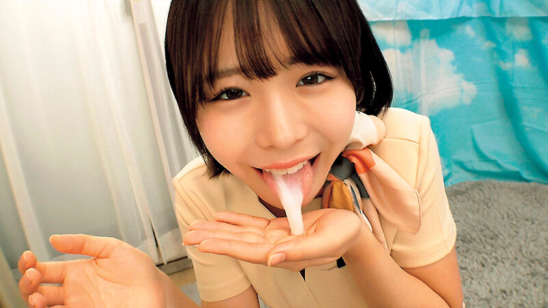 美しい制服姿がたまんない大企業の受付嬢さんがじゅぼじゅぼ連続射精ノーハンドフェラ大会！！恥ずかしそうにお口だけでデカチン「おしゃぶりしてると下のお口にも欲しくなっちゃった」パンスト脱ぎ捨て生ハメSEX総発射21発【お口×13発】【中出し×8発】 サンプル 5
