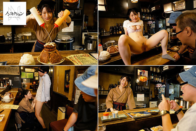ヒューマ○コメンタリー エロうまい店の美人店主のヌキありサービスに密着！ サンプル 3