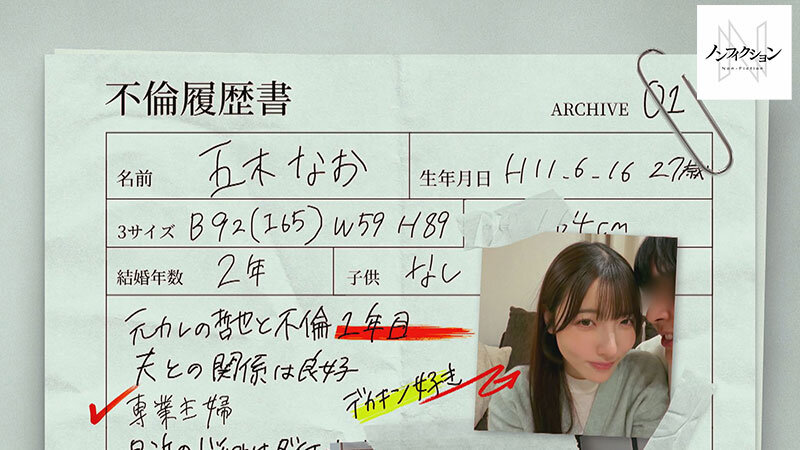 そんな顔するなんて知らなかった。 僕の知らない表情、声、仕草。それを知った日の夜、いつもの何倍も濃いのが射精（で）たんだ。-練○区在住 なお（24） 結婚生活2年目の実録不倫記録 彩月七緒 サンプル 2