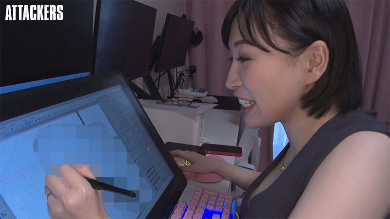 現役女流マンガ家 AVデビュー！ 夫に内緒でアタッカーズ専属AVデビューを決断！本当に大丈夫！？ 角綾 サンプル 1