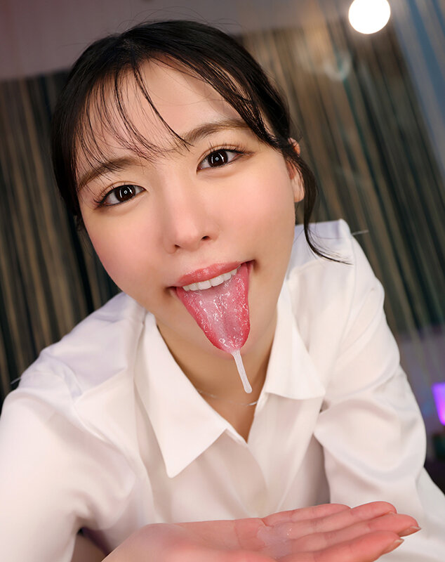 【VR】亀頭にも竿にもレロレロ蛇舌が這い回りハメてる間も乳首舐め耳舐めベロキスで全身リップされ続ける舐めじゃくりデトックスメンズエステ 黒島玲衣 サンプル 6
