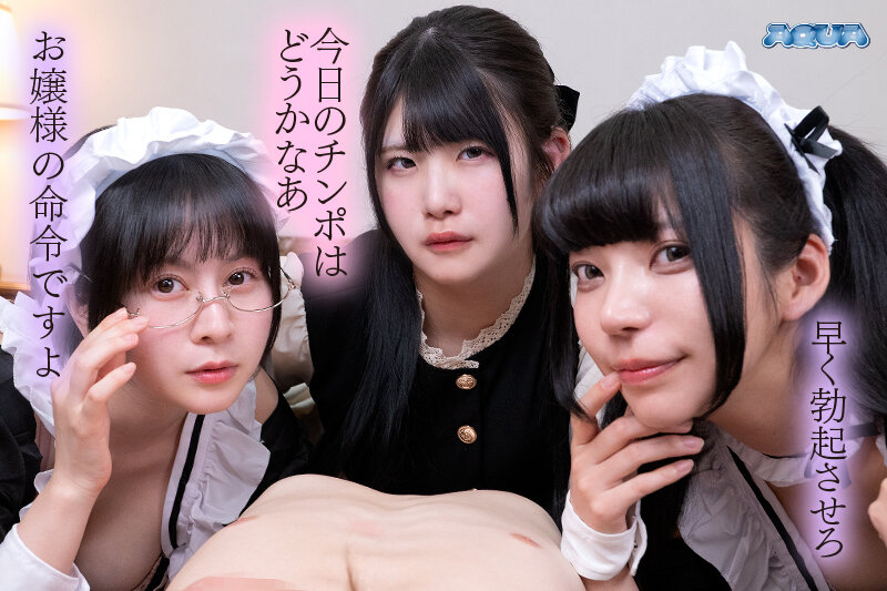 【VR】超高級令嬢 箱入り娘のお嬢様とSEXにもついてくる過保護過ぎる二人のメイド サンプル 2