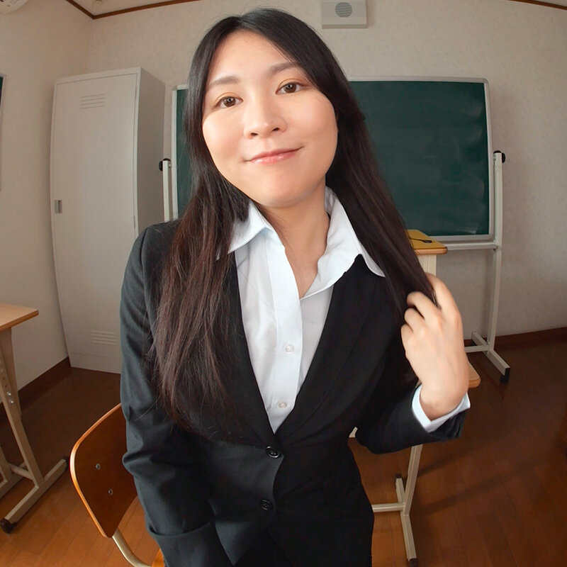【VR】僕だけの言いなり女教師 水越しおり サンプル 1