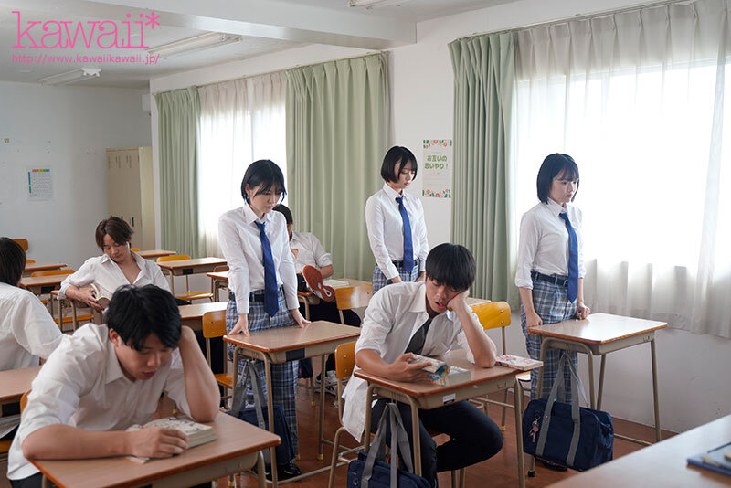 男子校に訳あり入学した女子は、男生徒たちの●●●●●にされる。 八坂凪 小松本果 もなみ鈴 サンプル 6