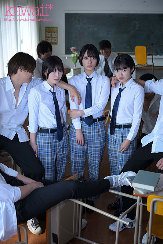 男子校に訳あり入学した女子は、男生徒たちの●●●●●にされる。 八坂凪 小松本果 もなみ鈴 サンプル 1