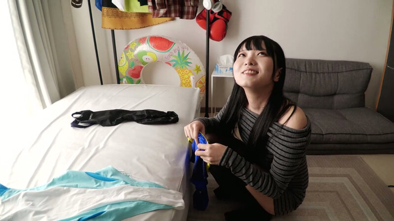 【4K】ドM覚醒！競泳水着姿でイラマ潮吹き爆イキ3P 日泉舞華 サンプル 2