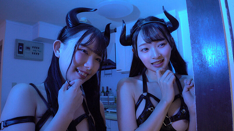 Wサキュバスに寝込みを襲われて、死ぬほどザーメンを吸い取られたボク サンプル 12