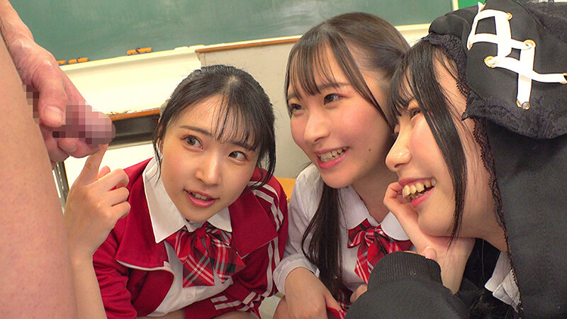 女子●生ハーレムオナサポ学園 J●による正しい射精レッスン！センズリから中出しセックスまで サンプル 15