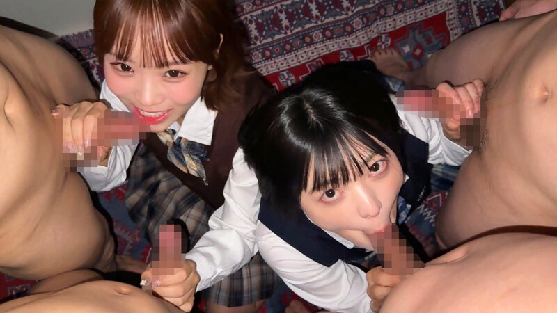 仲良し激カワ女子大生2人組と中出し乱交パ。～孕ませザー汁乱交会～【神回！！】 サンプル 13
