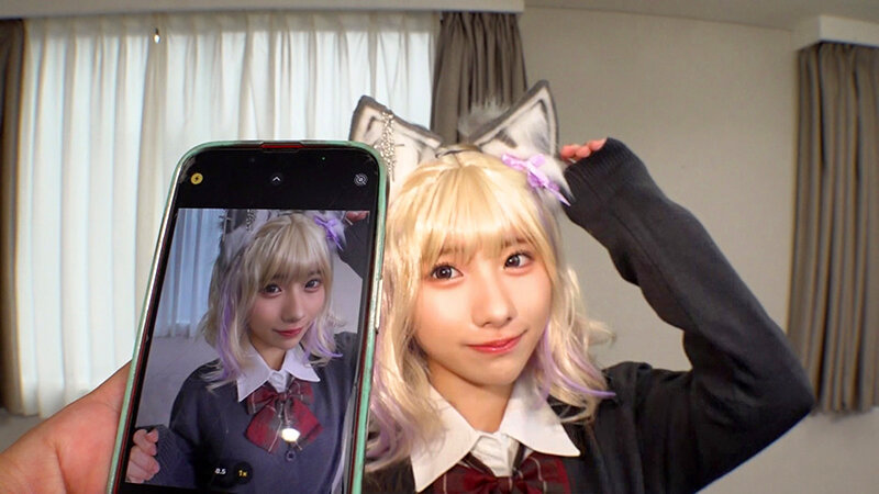 素人AV 145cm ●リ顔・雑魚マン・潮ビチャお漏らし 3P種付け会！ おま●こが弱すぎる早漏コスプレイヤーを囲んで淫乱個撮オフパコ＆発情ハメ潮噴射の着衣性交！ サンプル 8