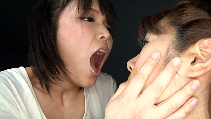 ベロ腹押しつけねっとり鼻舐めレズ サンプル 19