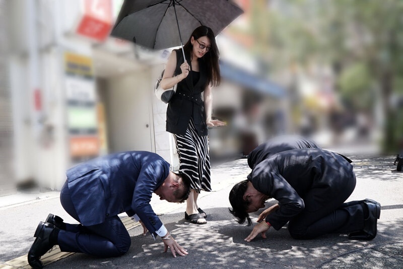 追跡 土下座ナンパ 絶叫 人妻ゴロシ 6 サンプル 2