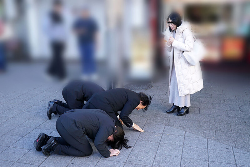 追跡 土下座ナンパ 絶叫 人妻ゴロシ 11 サンプル 2
