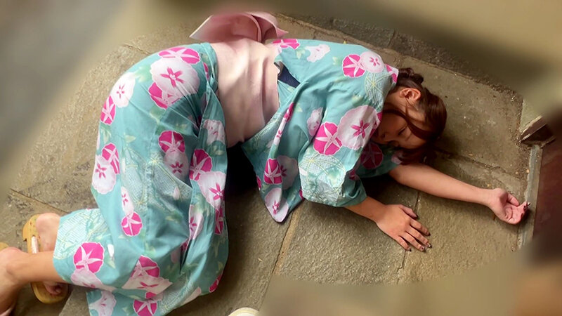 【爆乳KカップマゾO・Hちゃん】浴衣すいみん姦 キメセク媚薬 サンプル 1