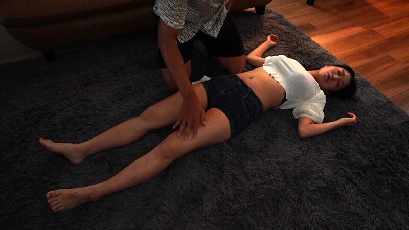 【やせ巨乳潮吹き（23）】無防備女睡眠姦盗撮V サンプル 3