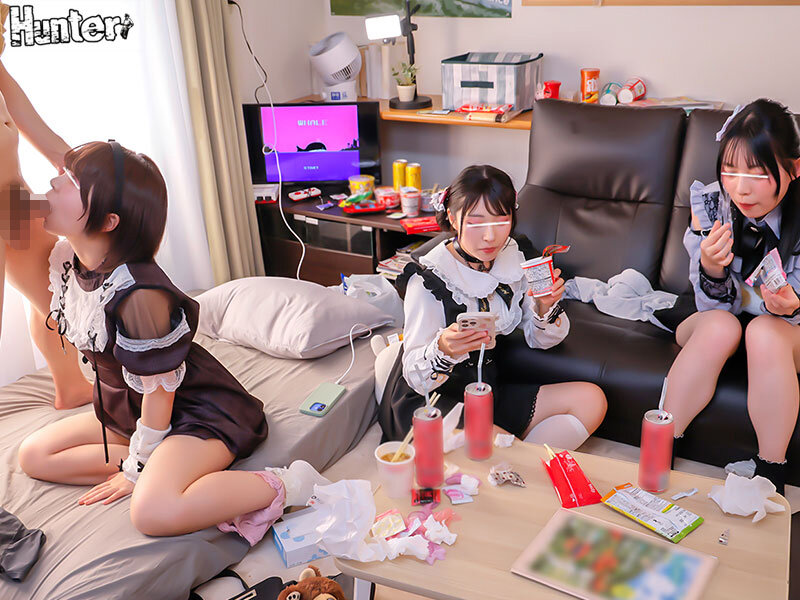 ボクの部屋はいつの間にかワケあり家出地雷系女子たちの溜まり場！ゴムさえ付ければHは決して嫌がらないし文句言わない！でも気持ち良くないのかほぼ無反応！でも無許可ナマSEXしたらアへ顔でイキまくって中出し懇願！！ サンプル 7