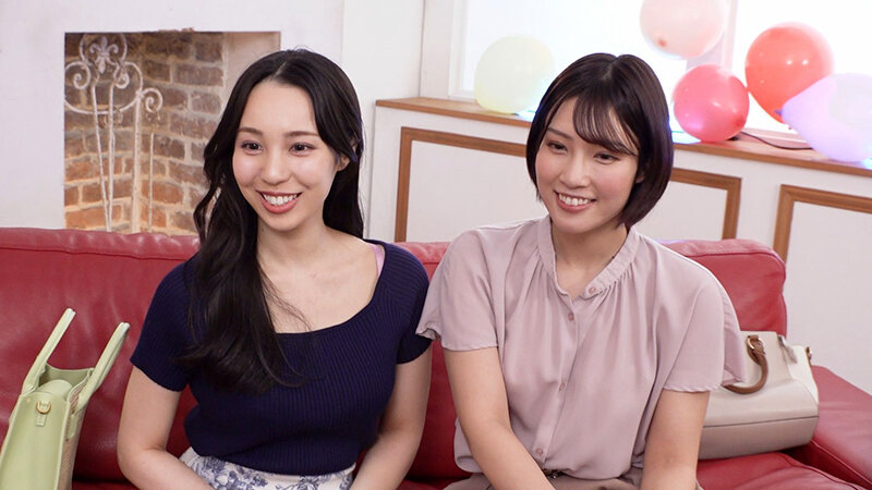 素人参加型モニタリング！ ママ友同士の逆3P筆おろしゲーム！ サンプル 1