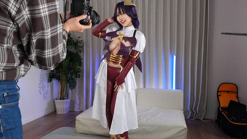 個撮特化 長乳Hカップコスドル撮影会 町田レンズのBLACK KAMEKO FILE.112 コス撮中レイヤーはケダモノ交尾期待中 フェロモン丸出し密着でチ●ポ誘惑 発情欲しがりマ●コに種付け中出し サンプル 2