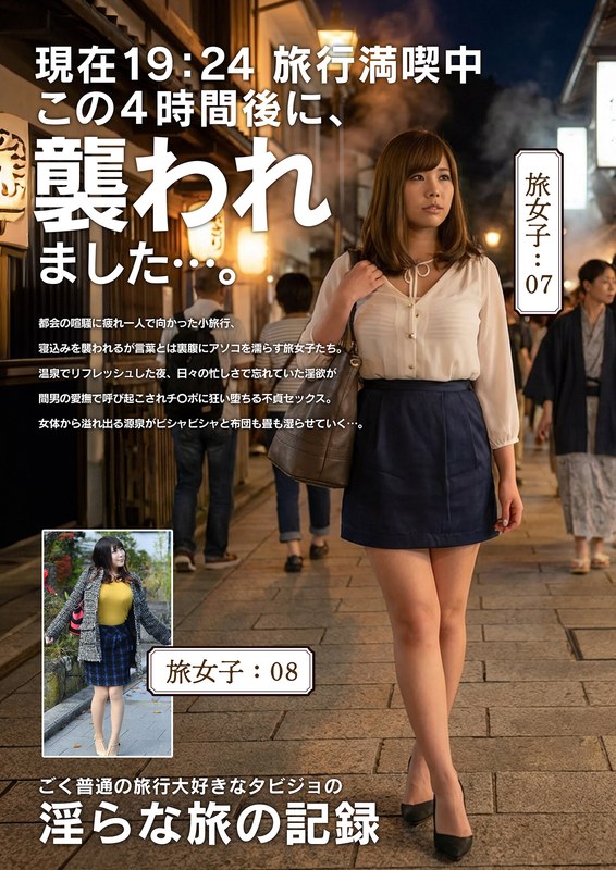 淫らな旅の記録19:24この4時間後に、〇われました…。