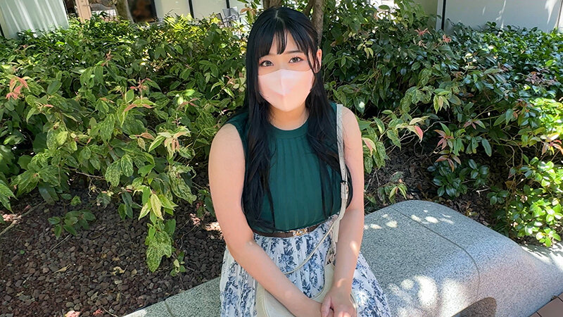 【顔出しNG】規格外Hカップ爆乳黒髪清楚系お姉さん マスクでAV出演 サンプル 3