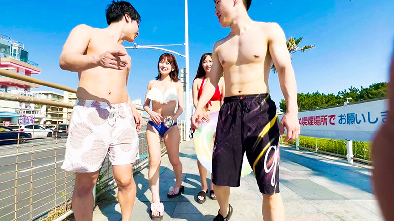 ビキニ姿が可愛すぎるスタイル抜群の可愛い女子をナンパしてバコバコハメちゃいました☆4 サンプル 1
