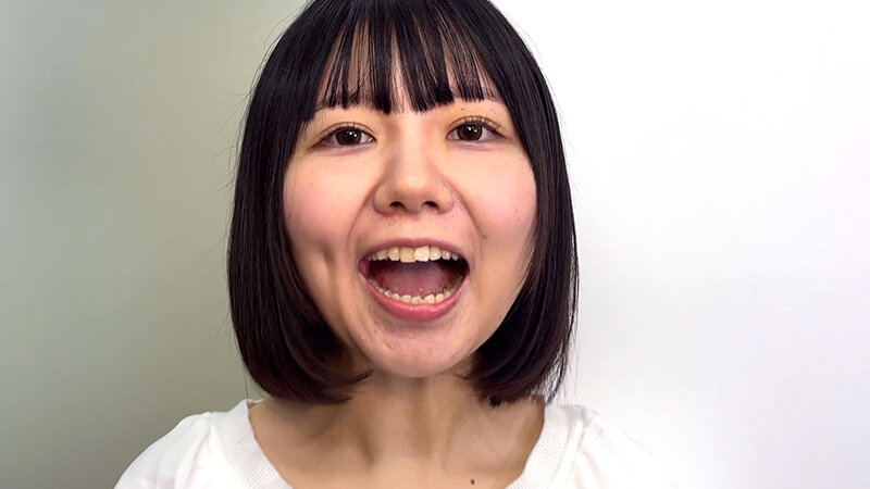 街角で声をかけて口内観察させてもらう テレビ局AD みゆりちゃん サンプル 1