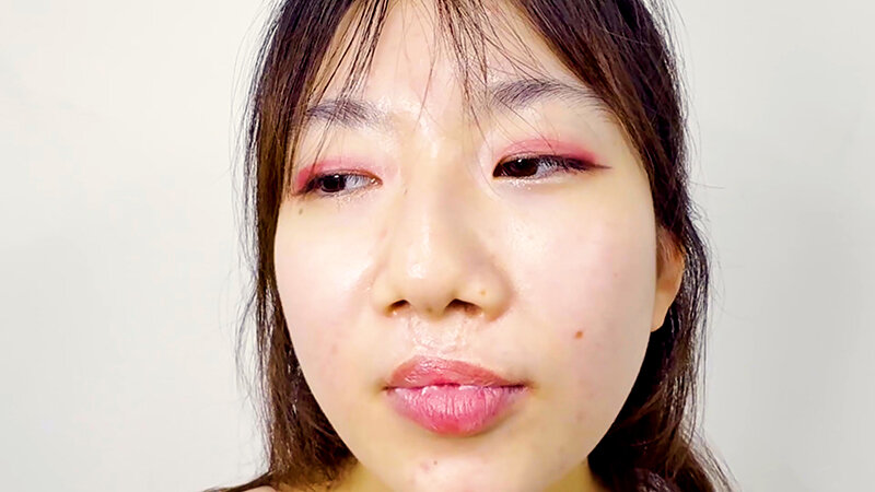 ガチャ歯フェチ必見！高藤なほのちゃんの口内観察 サンプル 18