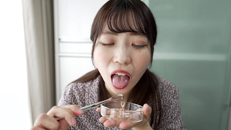 【個人撮影】水月みおの舌ブラシで「汚舌苔」採取 サンプル 6