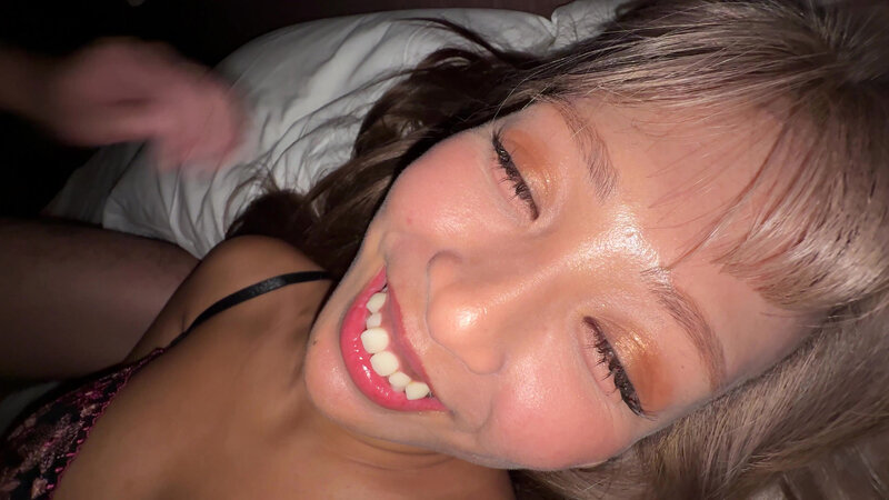 【個人撮影】若菜めありのハメ撮り風 Dキス＆口臭嗅ぎ サンプル 18