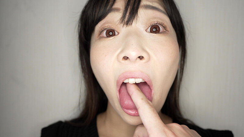 【個人撮影】原美織の唾液ダラダラ口臭チェック！ サンプル 16