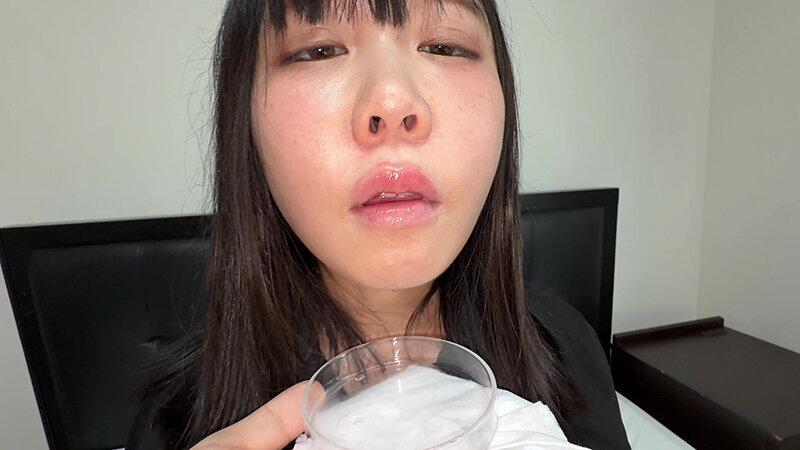 【個人撮影】ゆうきすずの舌ブラシで「汚舌苔」採取 サンプル 17