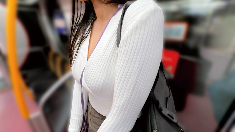 【デカパイスラ女子】＃ネバネバ粘着追跡＃ストラップ喰い込む巨乳観察＃捕獲連れ込みキメ生刺し＃乳汚し サンプル 5