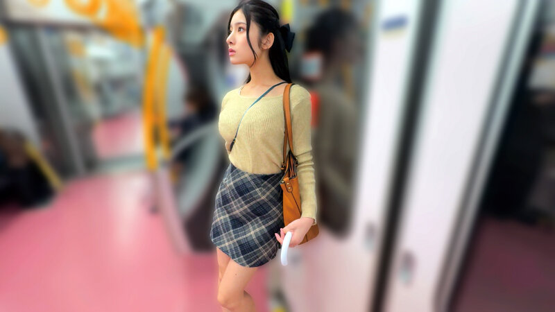 【デカパイスラ女子】＃ネバネバ粘着追跡＃ストラップ喰い込む巨乳観察＃捕獲連れ込みキメ生刺し＃乳汚し サンプル 6