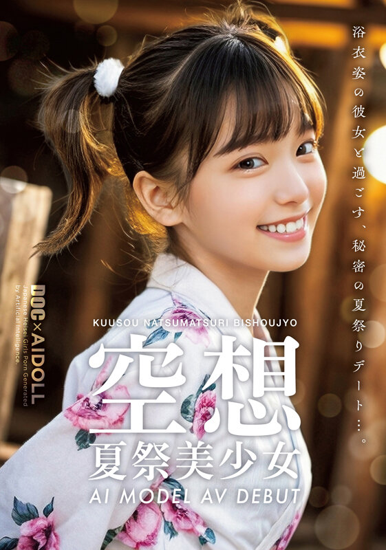 空想夏祭美少女 AI MODEL AV DEBUT サンプル 1