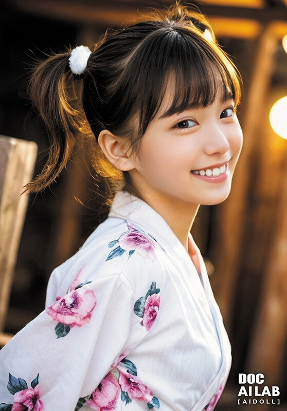 空想夏祭美少女 AI MODEL AV DEBUT サンプル 3