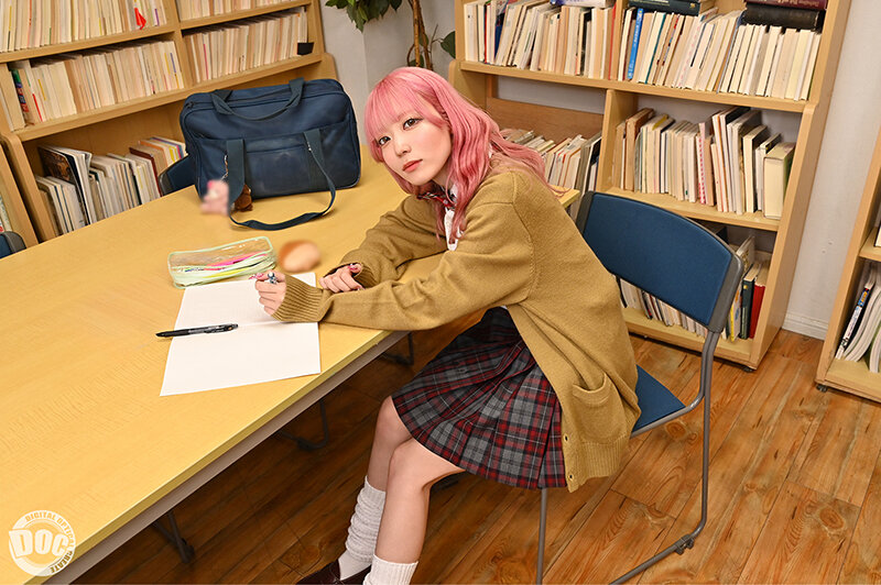 【VR】普段は接点のない1軍ギャルに勃起チ〇ポを見られてマーキングベロしゃぶりキスからのそのまま筆おろしされた。 藍瀬ミナ サンプル 1