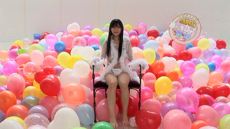 風船いっぱいの不思議な部屋で地雷系娘と生ハメセックス！勢い余って生中出し！ サンプル 1