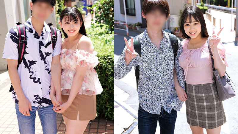 田舎からやって来た修学旅行生に東京観光ごっくんデート 精子を口に入れたままドキドキ散歩 周りに気づかれないようにごっくん ひなのちゃん＆あかりちゃん ラブラブカップル同士が互いのパートナーを交換するスワッピングゲームに挑戦！！相手の彼女＆彼氏をより多く… サンプル 2