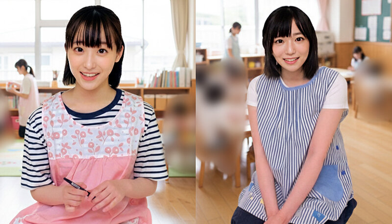 とってもかわいい保育士の皆さん！童貞くんにピンクの乳首をチューチュー吸わせてもらえませんか？母性溢れる授乳手コキでガチ勃起したち●ぽをそのまま聖母のお股にぬぷっっ！空前絶後のドピンク乳首登場スペシャル！ みこ先生 ここな先生 サンプル 1