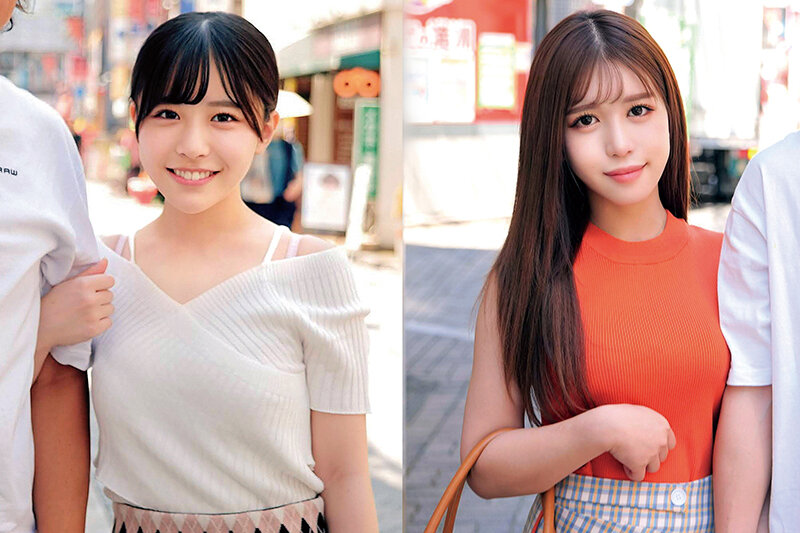 恥じらいたっぷり素人女子大生カップルが挑戦！なりきりダッチワイフカップルゲーム！彼氏が見ている目の前でイケメンAV男優に耳元で甘い吐息を吹きかけられ、見つめられながら全身まさぐられ、激ピストンされても彼女が動かなければ賞金30万！ こなつちゃん あやめちゃん サンプル 1