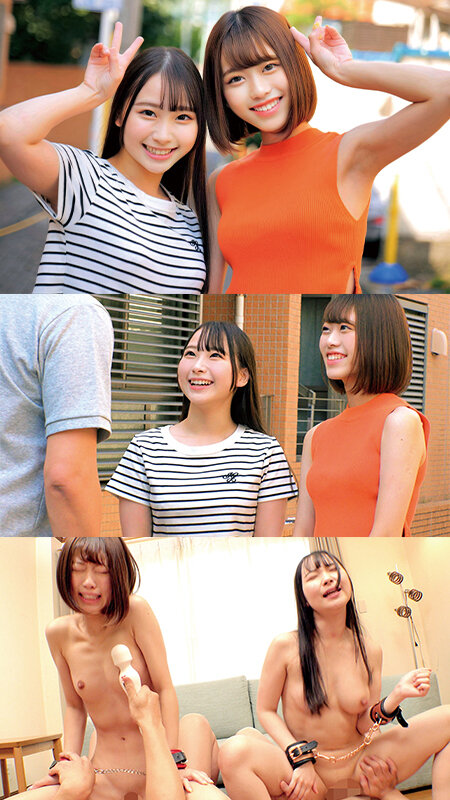 おっぱい揺らしてビーチではしゃぐ水着ギャルを童貞くんが初ガチナンパ！？こぼれ落ちそうな巨乳ビキニにすぐに勃っちゃう童貞デカチンにエロエロ発情ww「マジっ！？チョー大きいんだけど」「エッチしてみない？」超ラッキー展開！生ハメ筆おろし… ゆあちゃん＆りおちゃん サンプル 1