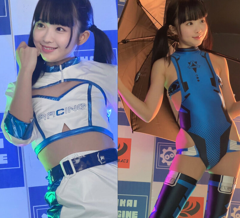 レースクイーン 仕事終わりハンティングNOW KIRARI and YUNO サンプル 1